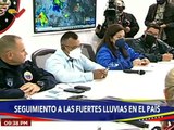 Gobierno Nacional mantiene seguimiento a los estados del país ante las fuertes lluvias