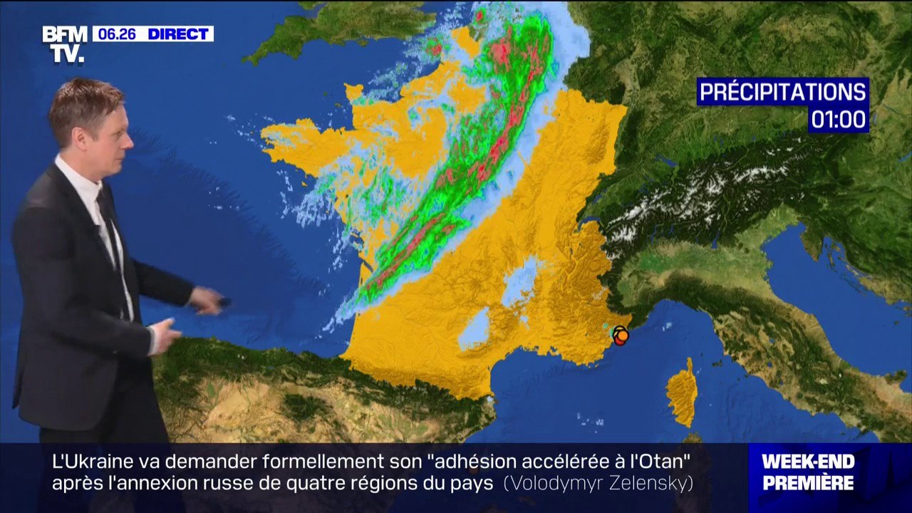 Des nuages, de la pluie mais de la douceur: un temps contrasté pour l'Hexagone ce samedi