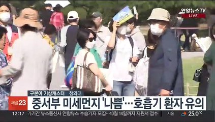 [날씨] 주말 맑고 큰 일교차…중서부 미세먼지 '나쁨'