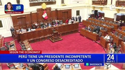 The Economist critica a Pedro Castillo: "Un presidente accidental y sin aptitudes para el cargo"