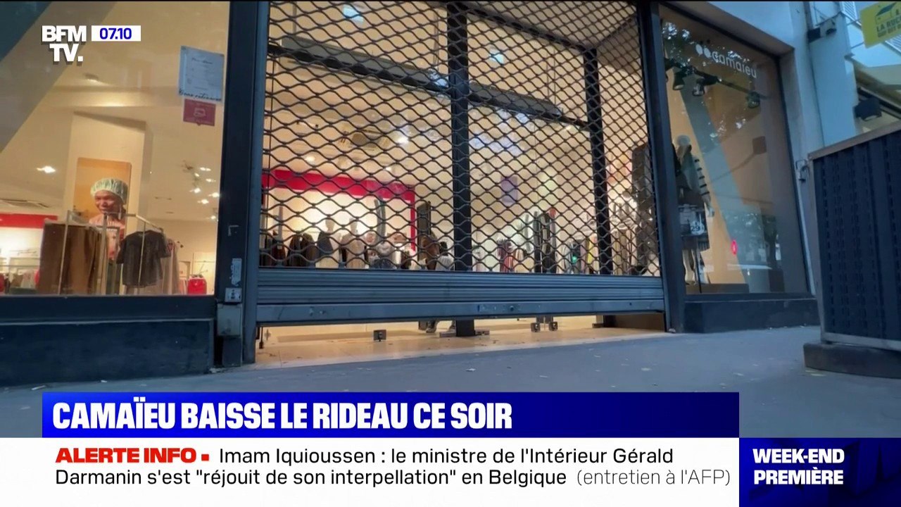 Camaïeu placé en liquidation judiciaire: plus de 500 magasins ferment leurs portes