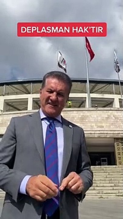 Mustafa Sarıgül'den deplasman yasağına tepki: 'Deplasman haktır'
