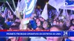 Elecciones 2022: Daniel Urresti realizó un multitudinario cierre de campaña