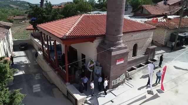 120 yıllık tarihi camide yeniden ezan sesi