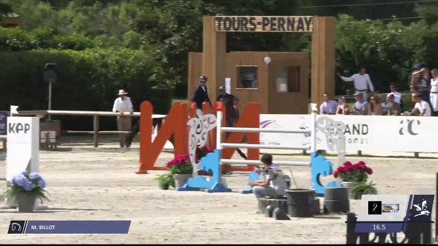Grand National FFE - AC Print - CSO | Tours Pernay (FRA) | Mathieu BILLOT | DARLING DE L'ANGEVINE