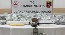 İstanbul’da jandarma ekiplerinden uyuşturucu operasyonu