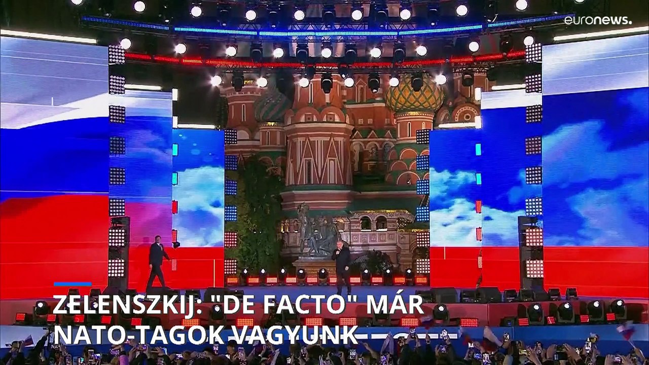 Zelenszkij kijelentette: addig nem tárgyal a békéről, amíg Putyin az elnök