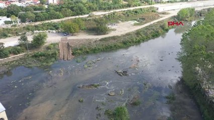 TUNCA NEHRİ'NDE DSİ EKİPLERİNİN TEMİZLİĞİ BAŞLADI