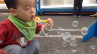 cute baby blowing bubble compilation #funny #cute #cutebaby