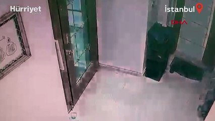 Kağıthane’de apartmanda hırsızlık! Ne bulduysa çaldı