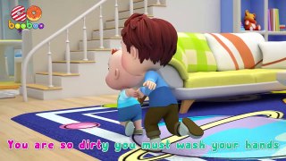 Wash Your Hands Song _ Funny Kids Songs & Nursery Rhymes by GoBooBoo