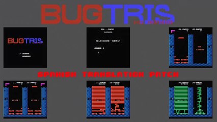 BugTris (Kor) (Unl) (ES) Spanish Translation Patch (FAMICOM)
