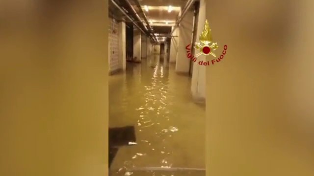 Maltempo nel trapanese, allagato l'ospedale di Mazara del Vallo
