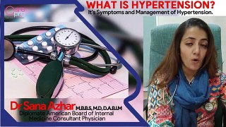 What is Hypertension? It's Symptoms and Management of High Blood Pressure or Hypertension |care pro