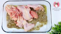 اروع واطيب وصفة للدجاج بالفرن بالثوم والخل وتتبيله مميزة بطعم رهيب