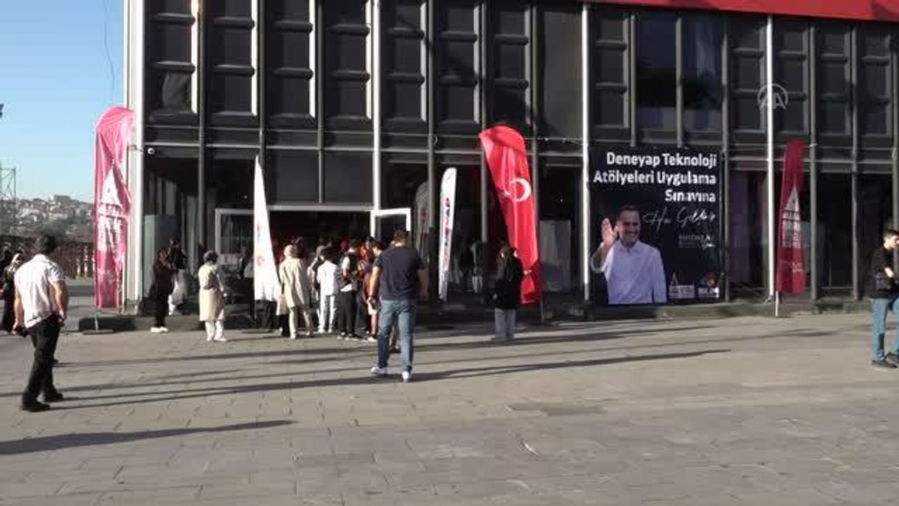 DENEYAP Türkiye Teknoloji Atölyeleri için uygulama sınavları başladı