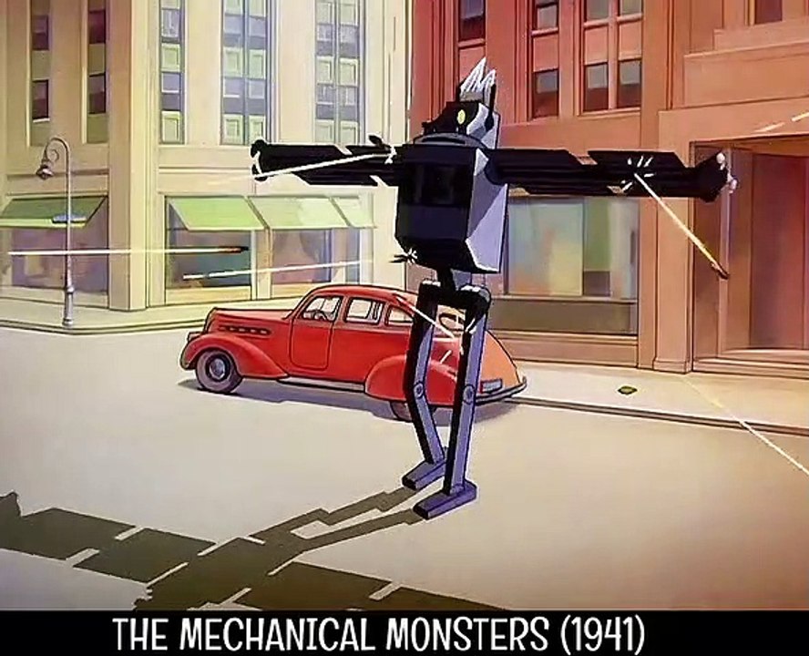 I love that Fleischer Studios were like- Superman Cartoon-The Mechanical Monsters