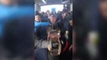 Ucraina, sbronza collettiva sul bus dei russi verso il fronte