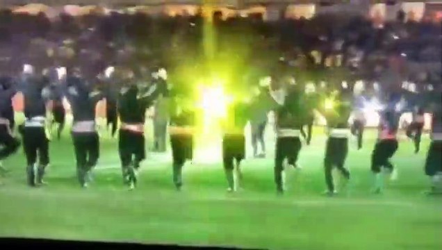 Atina Ayasofya Stadyumu'nda kemençe ve horon