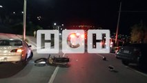 Motociclista gravemente herida tras colisión en el Anillo Periférico #MóvilTGU