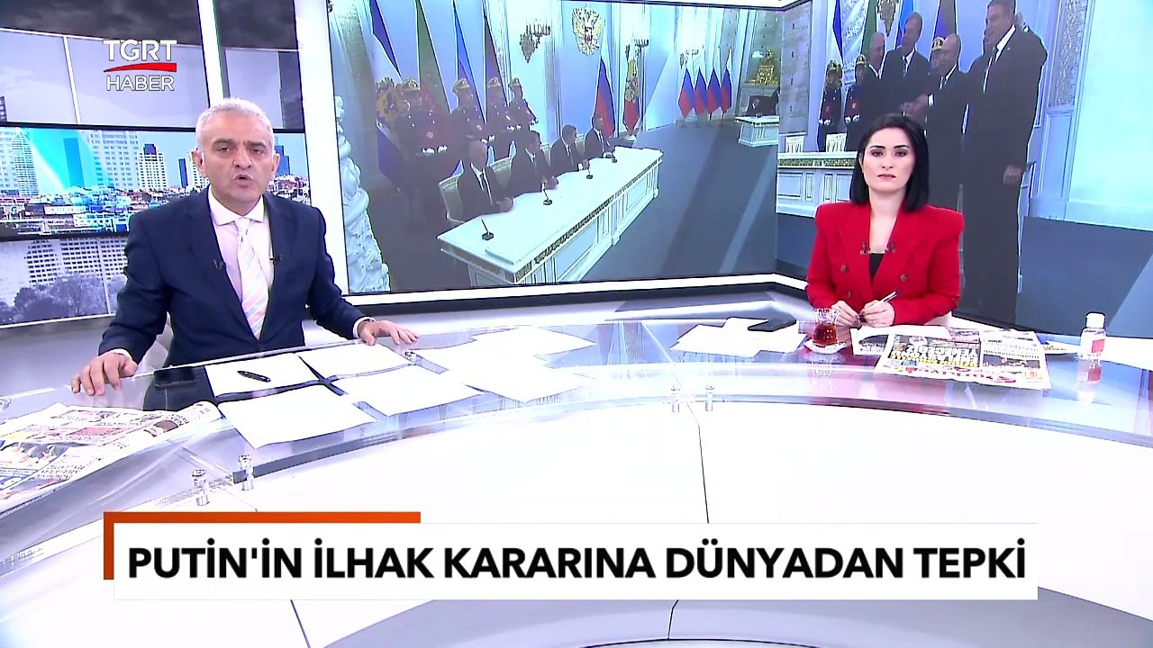 Rusya'nın İlhak Kararına Dünyadan Art Arda Tepkiler Geldi - TGRT Haber