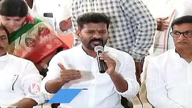 TPCC Chief Revanth Reddy Full Speech About Rahul Gandhi's Bharat Jodo Yatra _ V6 News