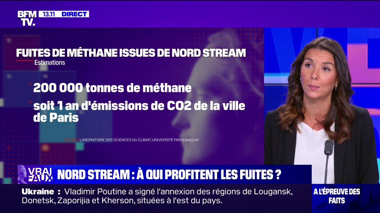 LA VÉRIF' - Nord Stream: à qui profitent les fuites sur les gazoducs?