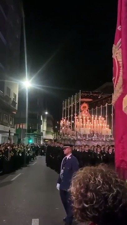 Disuelta la Banda de Cornetas y Tambores de Angustias por recoger a la Virgen de La Soledad al son de 'Moliendo café’