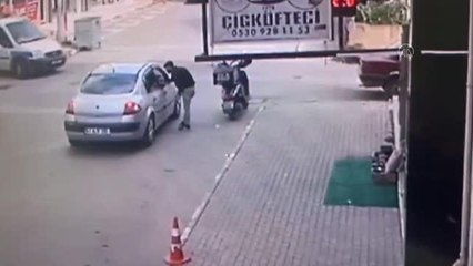 Son dakika haber | Kocaeli'de çıkan kavga güvenlik kamerasında