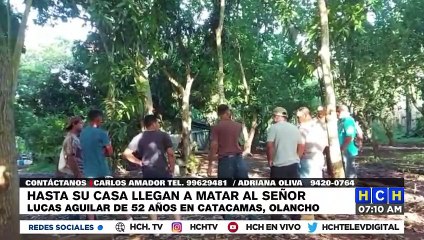 Olanchano muere tiroteado por sujeto que llegó a "negociar una madera"