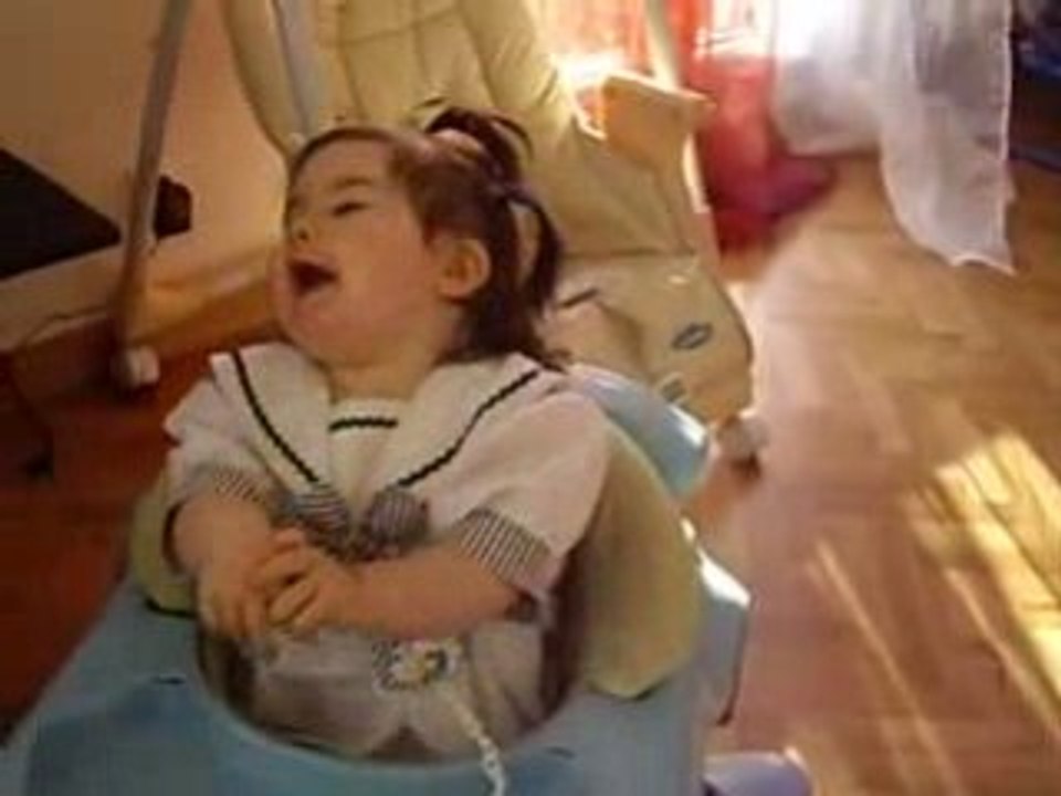 Crise de fou rire avec maman!