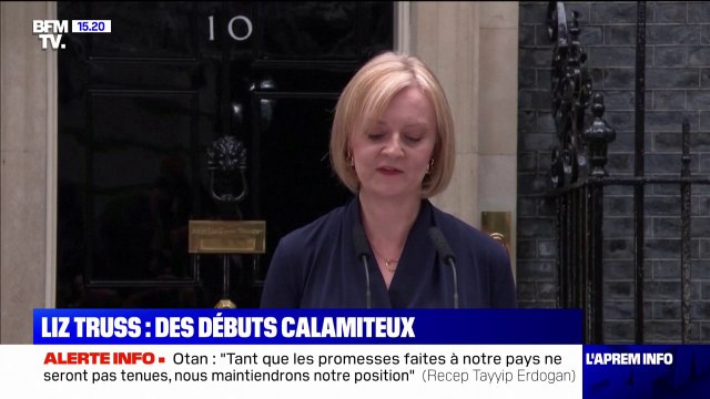 Royaume-Uni: les débuts calamiteux de Liz Truss