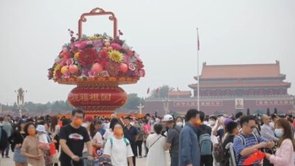 China comienza su semana de vacaciones con motivo del Día Nacional