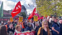 Royaume-Uni : grèves et manifestations contre la hausse des prix