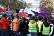 Son dakika haber | İranlı Mahsa Emini'nin ölümü Brüksel'de protesto edildi