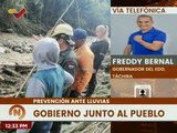 Gob. Freddy Bernal ofrece balance general de las afectaciones registradas en el estado Táchira