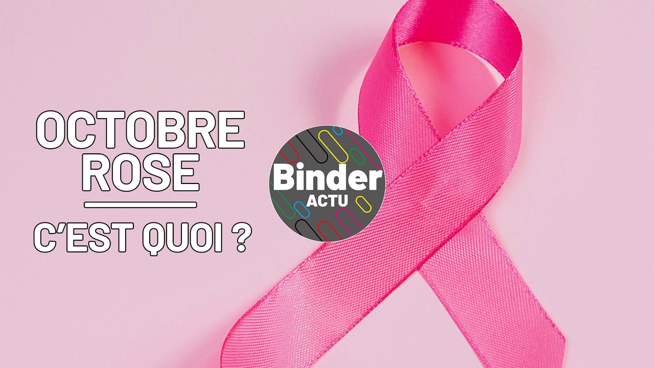 BINDER ACTU - OCTOBRE ROSE