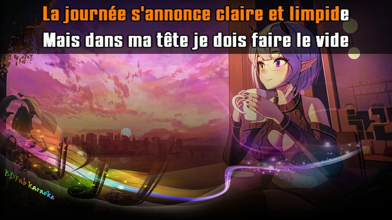 KARAOKE Nuttea - Elle te rend dingue