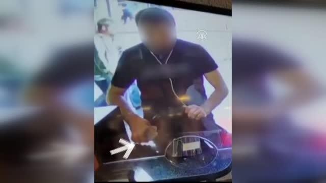 Son dakika gündem: Cep telefonu hırsızlığı kameraya yansıdı