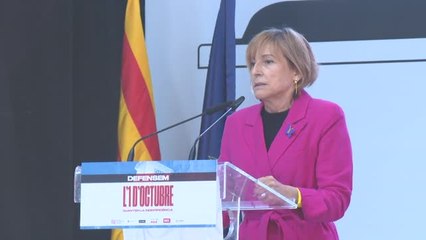Forcadell llama a "una estrategia común del independentismo" entre sonoros abucheos
