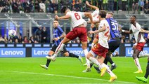 Milli futbolcuların düellosu nefes kesti! Roma, Inter'i deplasmanda devirdi