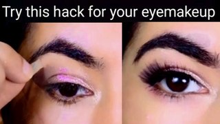 Eyeshadow hacks/ eye makeup hacks