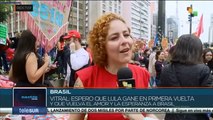 Vitral: ¨Espero que Lula gane y vuelva el amor y la esperanza a Brasil¨