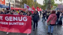 Almanya'da hayat pahalılığı protestosu