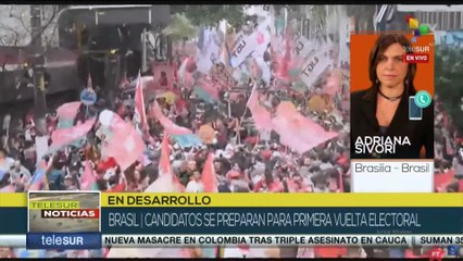 Brasil: Candidatos se preparan para primera vuelta electoral presidencial