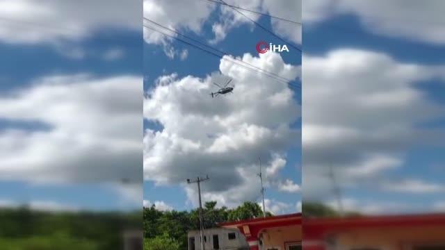 Meksika'da askeri helikopter düştü: 3 ölü, 2 yaralı