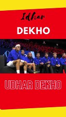 All eyes on teammate @andy_murray #shorts #youtubeshorts #lavercup #federer #nadal #djokovic