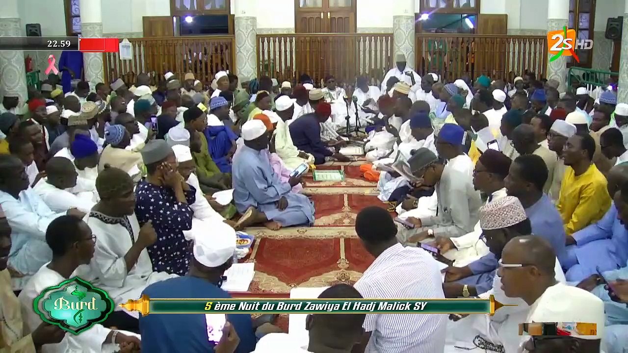 [TIVAOUANE] BURD ZAWIYA SEYDIL HADJI MALICK SY RTA (5ème NUIT) | SAMEDI 1er OCTOBRE 2022