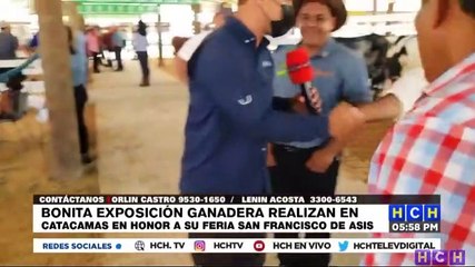 Exposición ganadera en Catacamas, Olancho