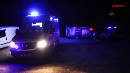 Uçuruma düşen kişiyi ekipler kurtardı